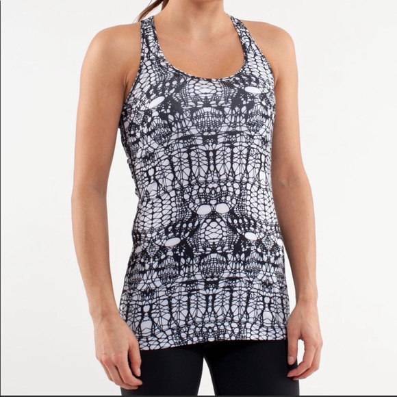 Lululemon Glacier Lace Cool Racer back tank top - Picture 3 of 13